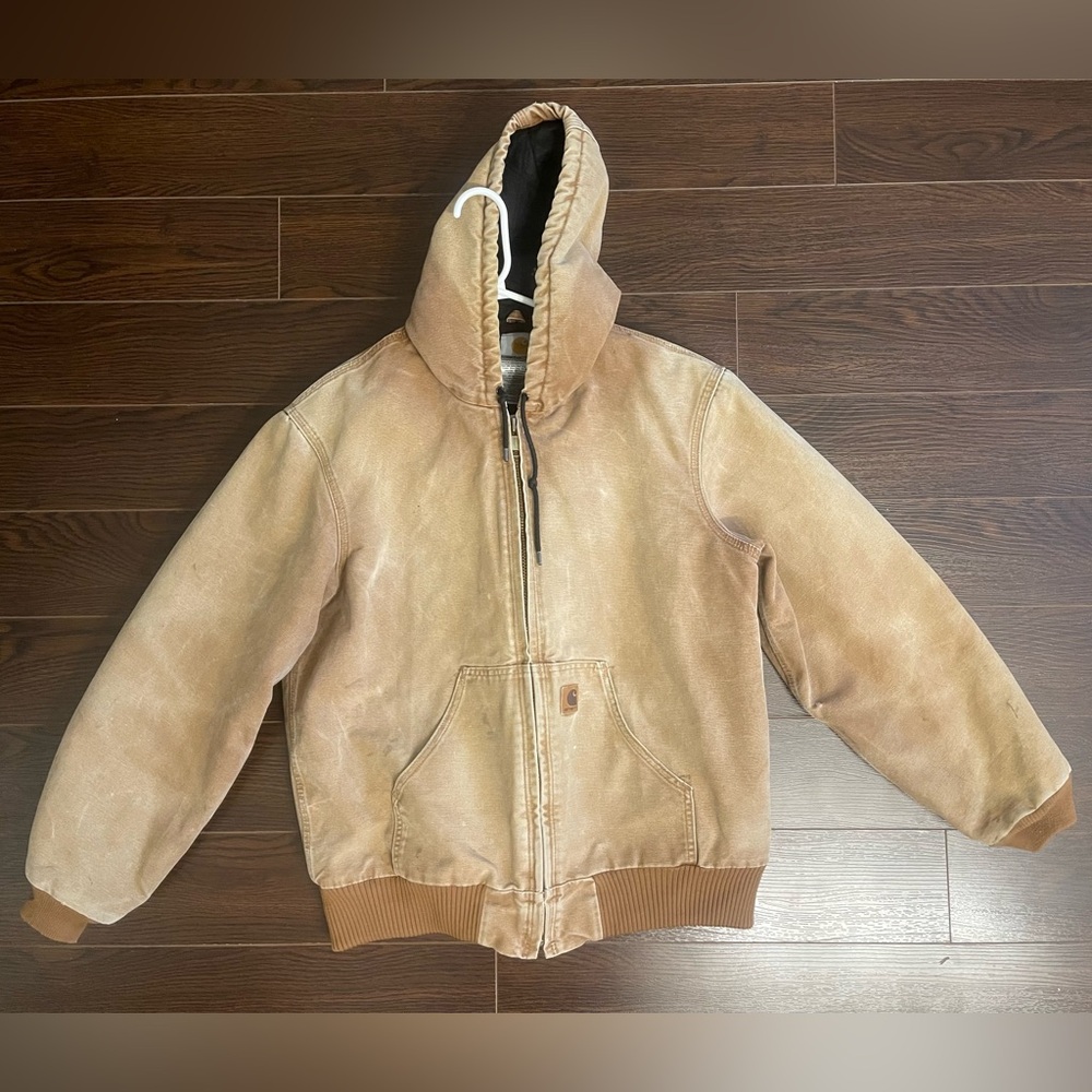 Carhartt Active Jacket - J130 BRN Quilt Lined